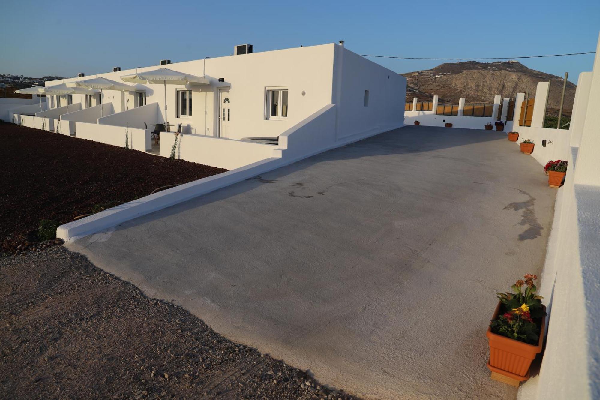 Calma Eco Houses Sunset View Emporio  Bagian luar foto